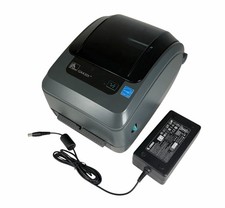 Zebra GX430t Transfer / Direct Thermal Barcode Label Printer 300dpi - WORKING