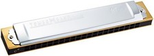 TOMBO No.1521 C Key TOMBO BAND DELUXE Tremolo Harmonica 21 holes F/S w/Track 