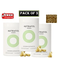 Women’s Hair Growth Supplement |3 Pack (120 Caps) | 3 Month Supply|