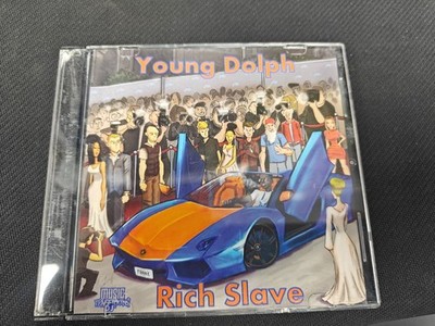 young dolph rich slave mixtape clear coat cd slime jewel case