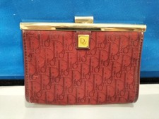 CHRISTIAN DIOR clasp wallet from Japan
