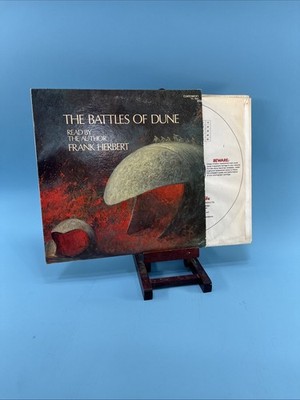 1979 The Battles of Dune Read by the Author Frank Herbert Caedmon TC 1601 Vinyl