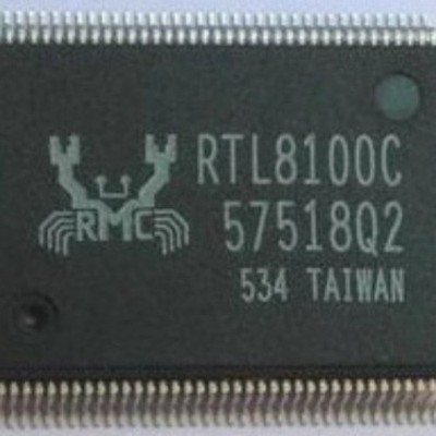 1PCS RTL8100CL SINGLE CHIP FAST ETHERNET CONTROLLER QFP128  #xh