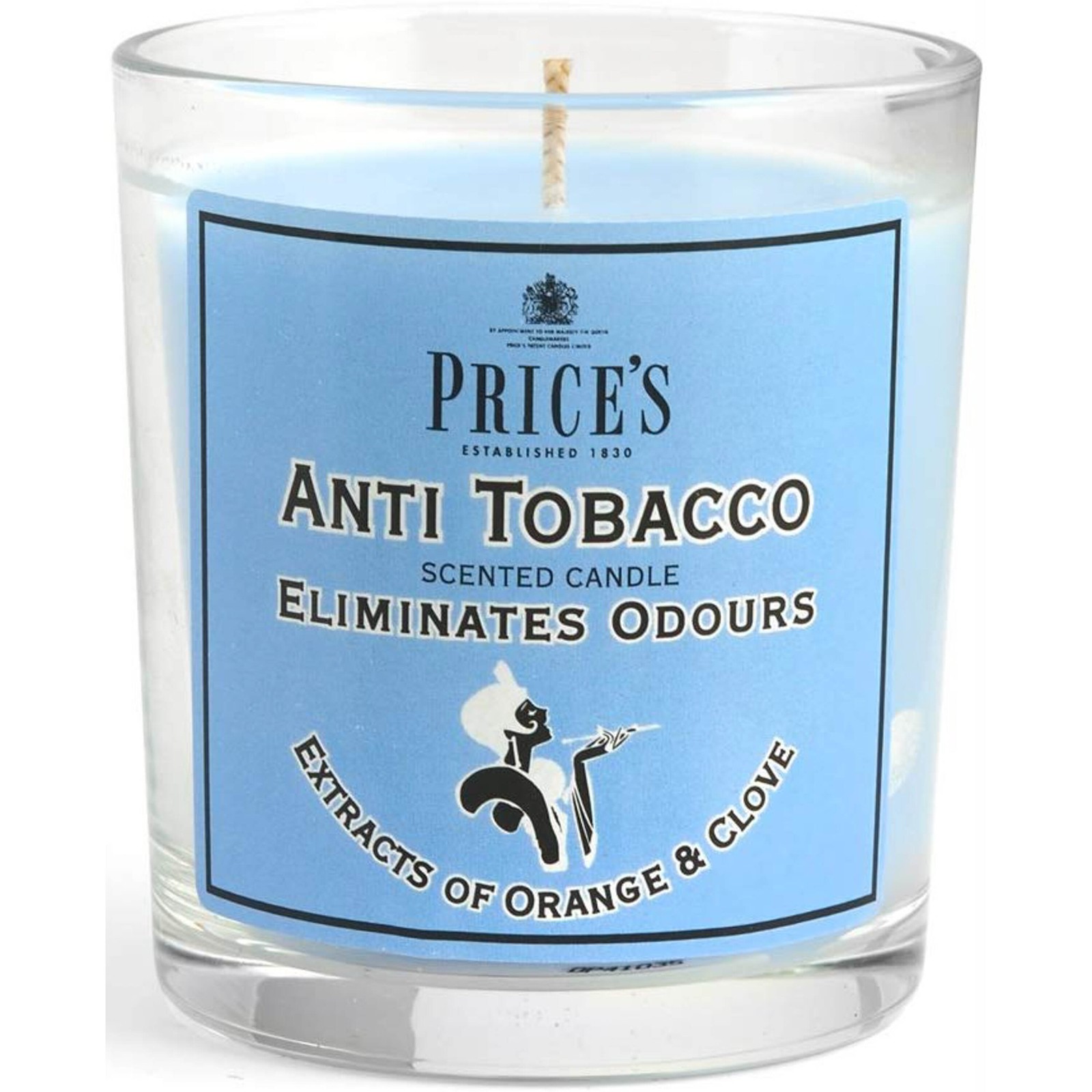 Price's Anti- Tabaco Olor Eliminación de La Aromático Cristal Bote Precios Velas