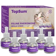 Cat Calming Diffuser Refill: 6 Refills Top Value Pack Cat Pheromones Calming ...