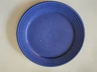 Vintage Bauer Pottery Dinner Plate Cobalt Dark Blue- 9 inch