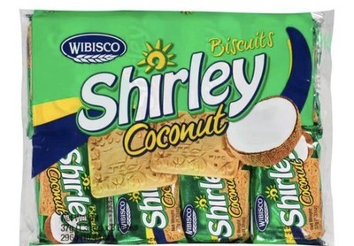 WIBISCO Shirley Coconut Biscuit Packet, Coconut Flavor, 37 Calories per Serving