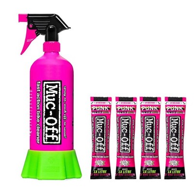 Muc-Off Punk Powder Concentrated Cleaner - 4 Pack with Bottle 20609