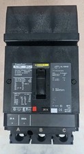 SQUARE D NTO HJA36020 20A 600V 3Pole ILINE PowerPact CIRCUIT BREAKER