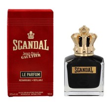Jean Paul Gaultier Scandal Le Eau de Parfum for Men, 3.4 Oz spray Rechargeable