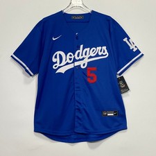 Freddie Freeman #5 Baseball Jersey, Embroidered, Dark Blue