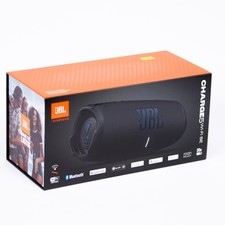 JBL Charge 5 Wi-Fi SE Portable Waterproof Speaker with Auracast-Black - Open Box