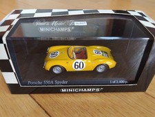 Minichamps Porsche 550A Spyder Le Mans 1/43 Model Car