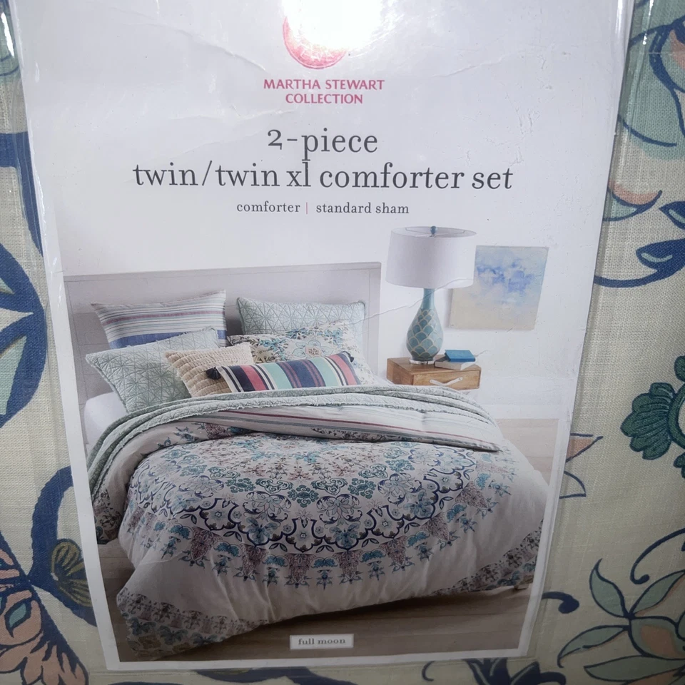 Whim por Martha Stewart Collection Full Moon 2 peças Conjunto reversível duplo/XL - Imagem 3 de 4