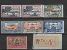 Wallis & Futuna - 1930/40 seven USED overprint stamps