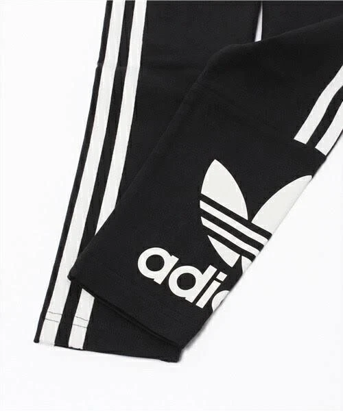Adidas Originals Trefoil 3 Stripes Women's Leggings AB2067-Black - image 4 of 4