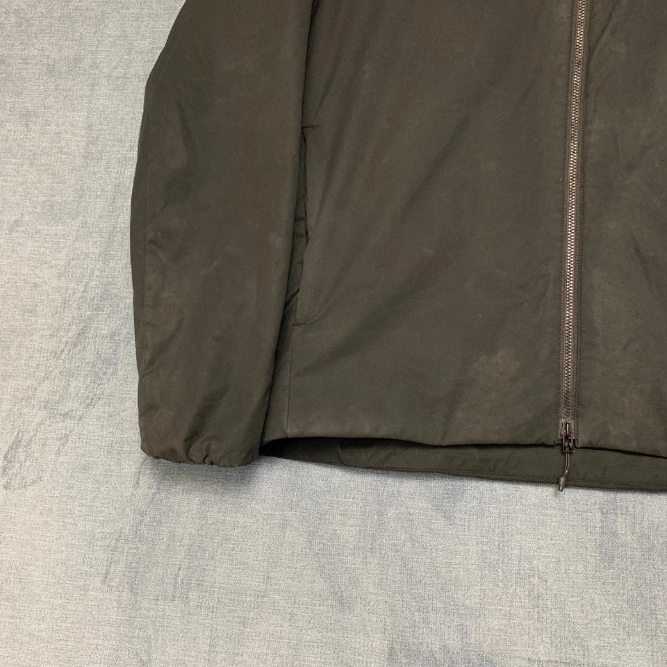 Chaqueta aislante con capucha Western Rise Airloft para hombre mediana negra dobladillo al aire libre Foto 3 de 4