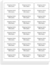 1" x 2-5/8" Shipping Address Labels 900 Label Stickers Paper for Laser/Inkjet Pr