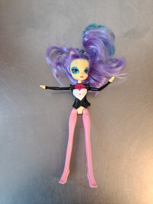 My Little Pony Equestria Articulated Doll Hasbro 2014 Purple Hair 9'' (A-10)
