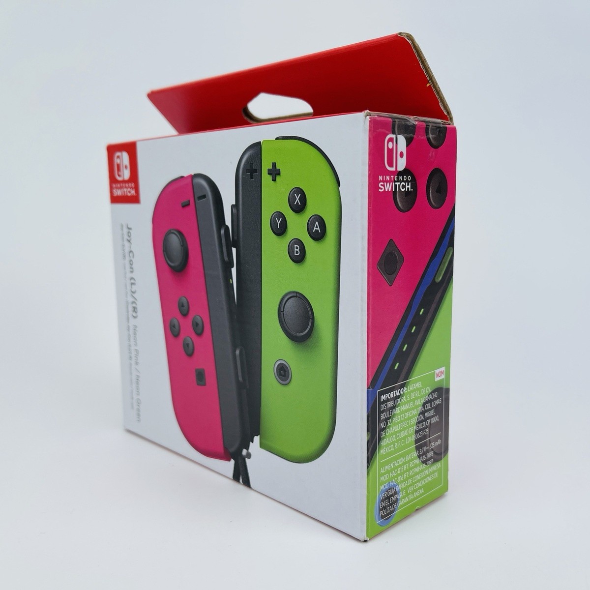 Nintendo Switch Joy-Con Controller Pair - Neon Pink/Neon