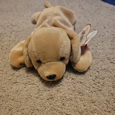 TY Beanie Babies FETCH Golden Retriever Dog 1998