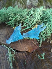 Ice Dragon Earrings Dragon Head Earrings Dragon Earrings Fantasy Gifts Ner