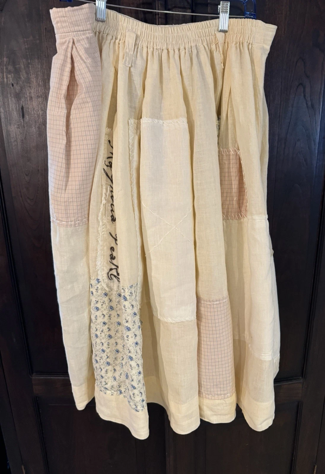 Magnolia Pearl Linen Skirt- Rare Item