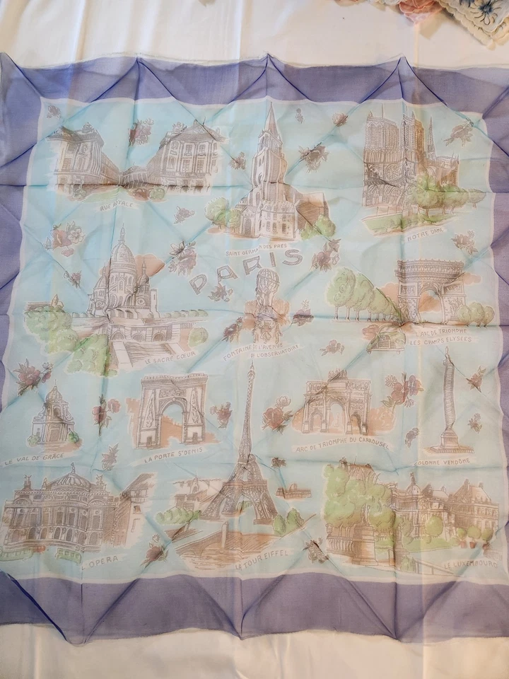 Lote De Colección De 12 Pañuelos De Mujer One Is Paris, France & Flora Lote Mixto Foto 2 de 4