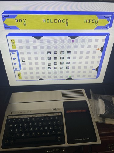 Chisholm Trail (TI-99/4a, 1982) Game And Manual. Tested And Works - Picture 4 of 11