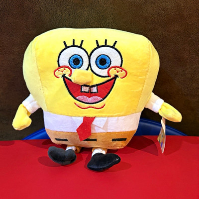 SpongeBob SquarePants Plush Stuffed Toy - Yellow Brown Animation Character