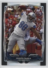 2014 Topps Black 6/59 Joseph Fauria #163 2t4