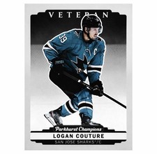 2022-23 Upper Deck Parkhurst Champions - Logan Couture #21 Silver