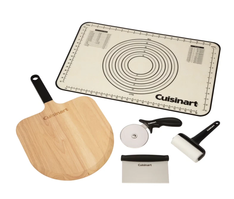 Pizza Kit - Cuisinart CPS-3216 5-Piece Prep & Serve Set Outdoor and Indoor
Opens in a new window or