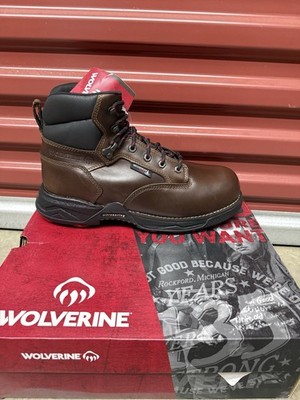 NEW Wolverine W221011 Men's HC Fuse Durashocks CarbonMAX Toe 6'' Work Boots