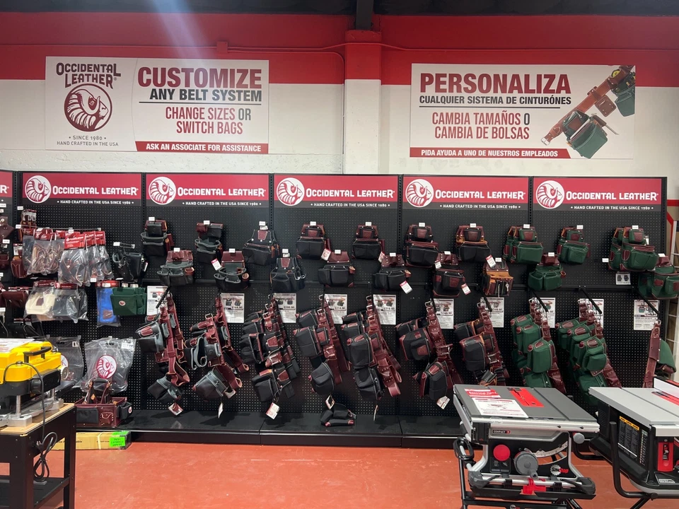 Occidental Leather 7600 Canvas Half Apron MADE IN USA Fits 24"- 54" Waists - Image 3 of 3