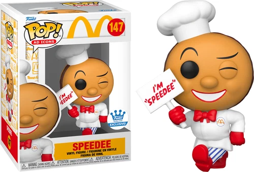 Speedee McDonalds Exclusive Funko POP w/pop protector