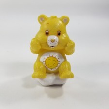 Vintage Care Bears Figurine Figure TCFC Funshine Bear Sun Sunshine 80s