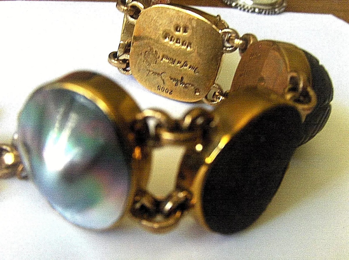 STEPHEN DWECK ONE of a KIND MULTI GEMSTONE BRACELET Beetle