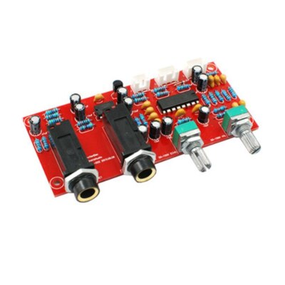 PT2399 NE5532 Digital Microphone Amplifier Board Karaoke Reverberator DIY Kit