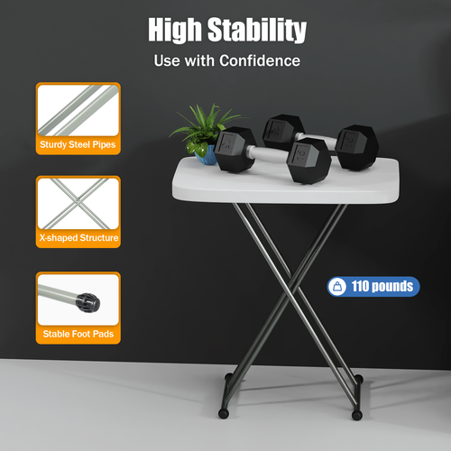 Portable Snack TV Dinner Laptop Tray Adjustable Folding Table Desk Sofa Bed Side - Picture 2 of 15