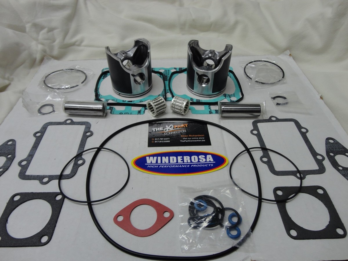 SKI DOO PISTON KIT WITH BEARINGS FITS MOST 600'S MXZ HO 2003-2008
