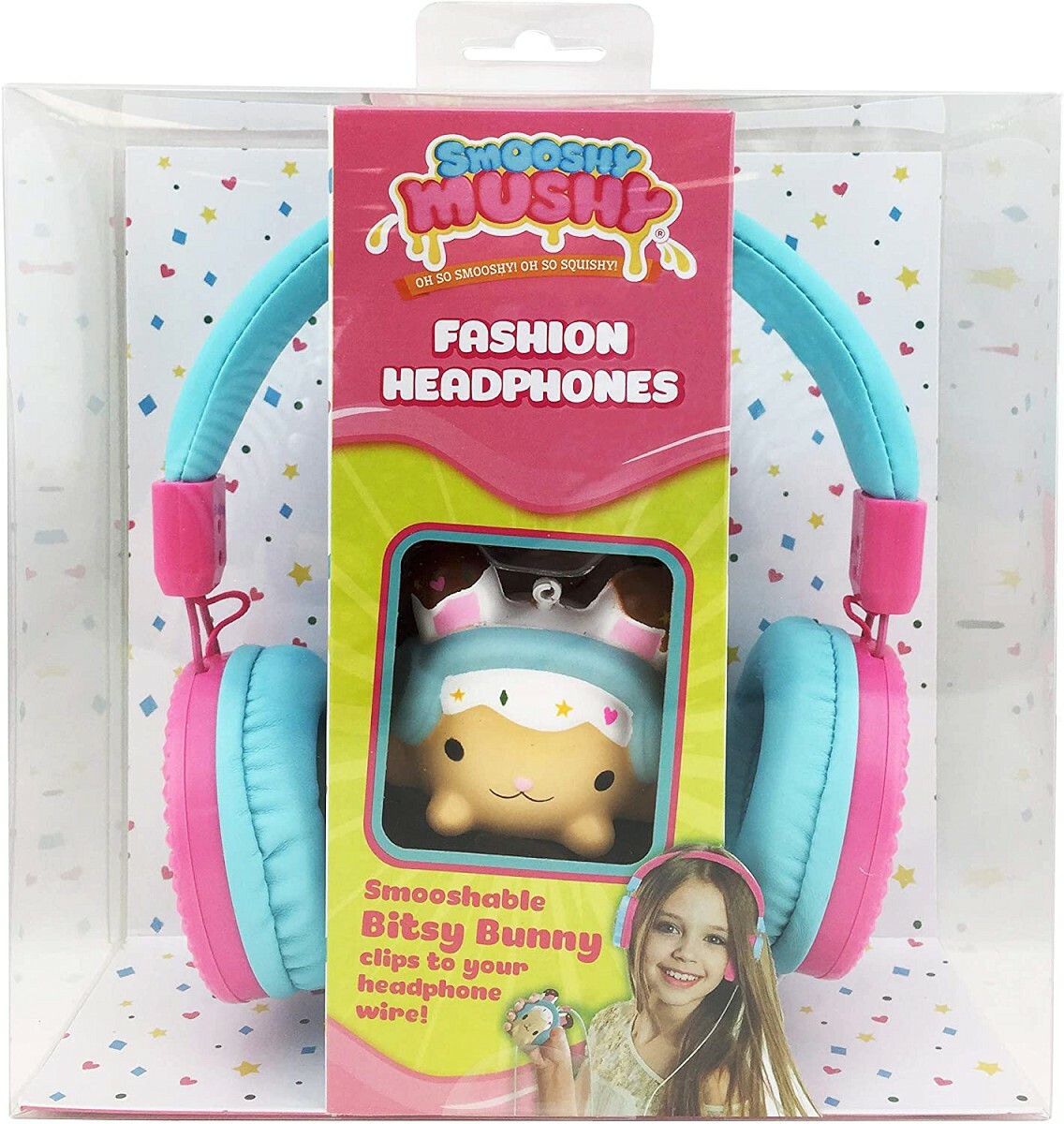 ★Smoozie★ Cute Girls Fashion Wired Headphones With Built in Microphone
