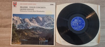 HMV SXLP 30063 (SAX 2307) *LEONID KOGAN* BRAHMS VIOLIN CTO* KONDRASHIN* NM