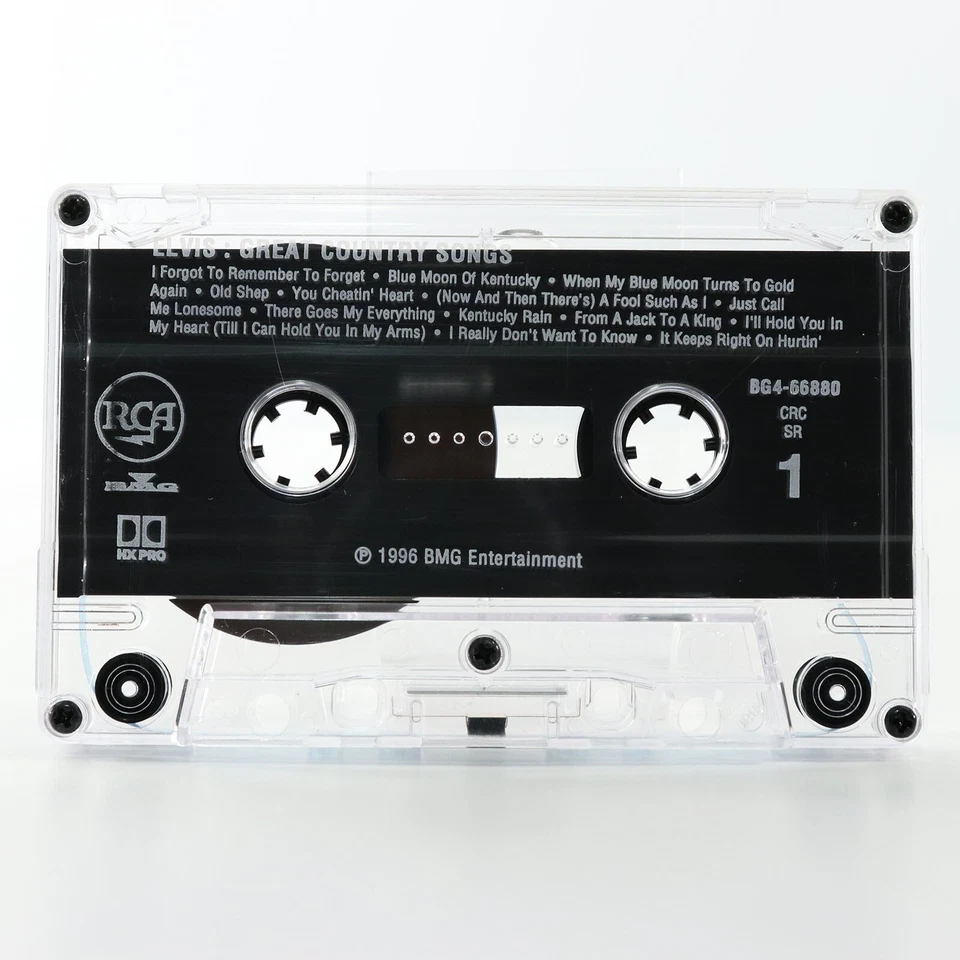 Elvis: Great Country Songs (Cassette Tape, 1996, RCA) TESTED BG4-66880 Presley - Image 3 of 4