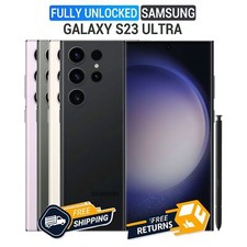 NEW SAMSUNG GALAXY S23 ULTRA 5G UNLOCKED SM-S918U ALL COLOR MEMORY GSM CDMA USA