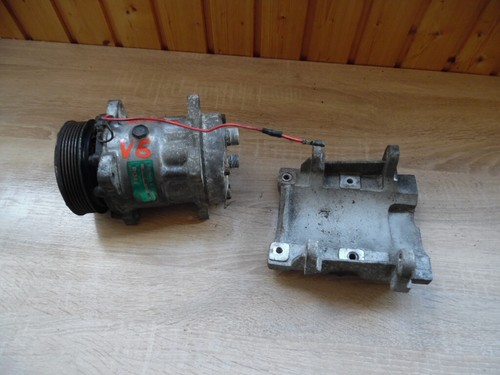 Audi 80 Cabrio Coupe 2,6 V6 ABC Klimakompressor mit Halter Klima SD7H15 Komresso