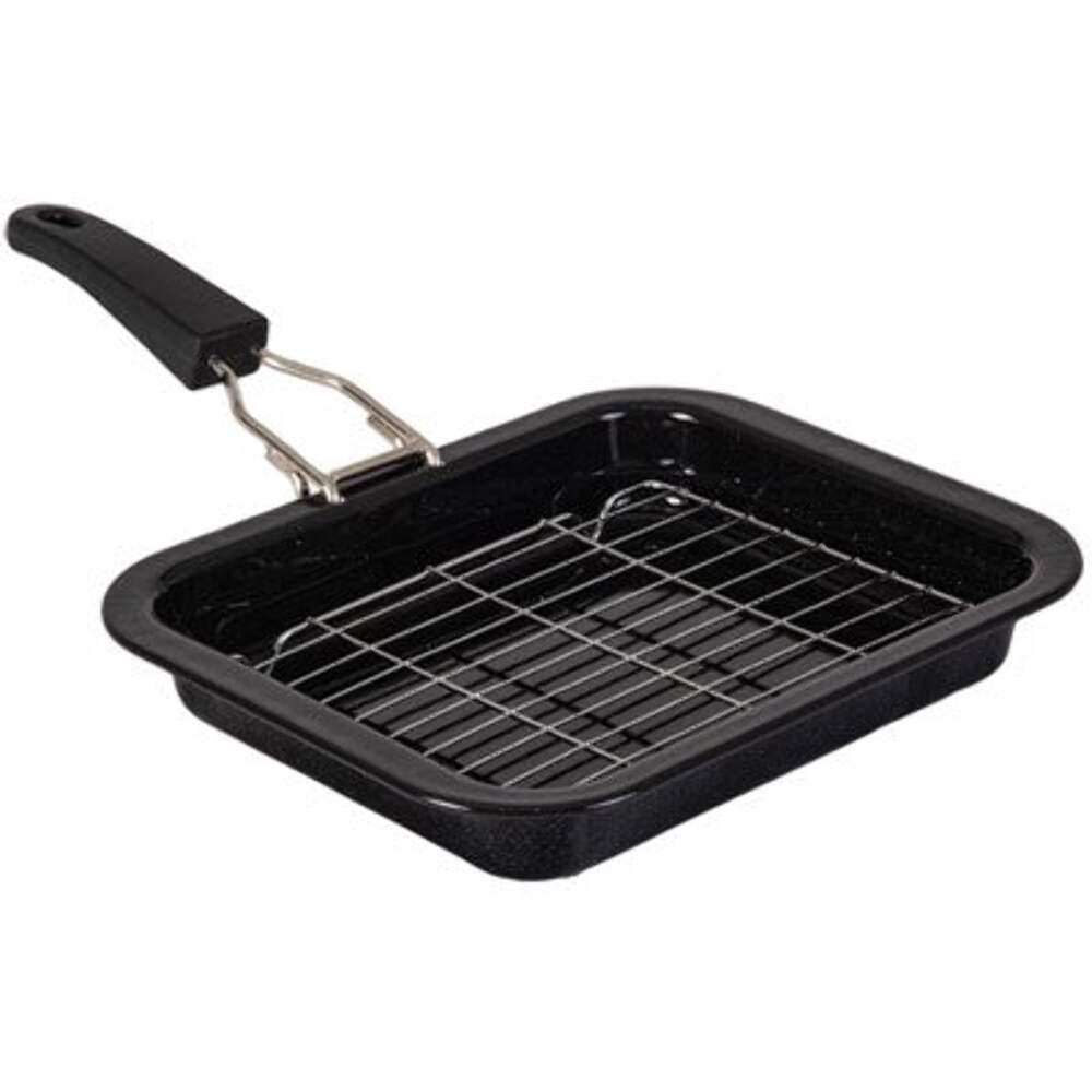 Bbq/ Oven Range Grill Pan With Removable Handle (28Cm)