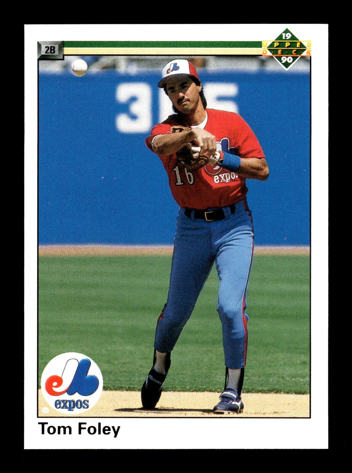 TOM FOLEY ⚾ 1990 Upper Deck Baseball #489 Montreal Expos