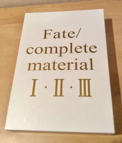 Fate/complete material I・II・III Fate/Complete Material I II III Art Book KADOKAWA | eBay