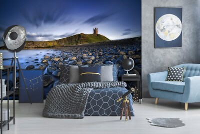 3D Ozean Stone Hillside ZHUC9926 Tapete Wandbild Fototapete Abnehmbarer Ann